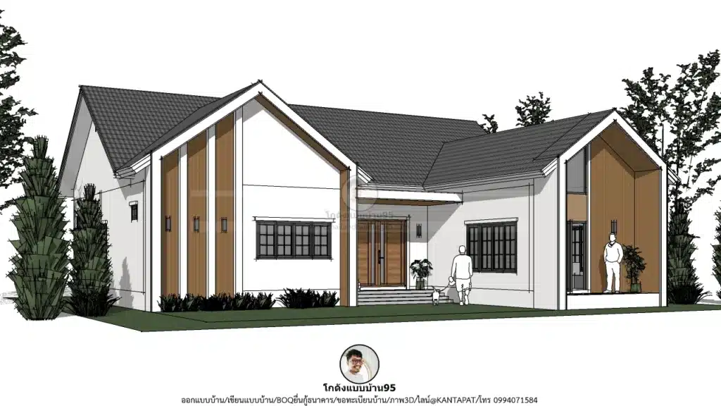 แบบบ้านนอร์ดิก P-2557 (2)