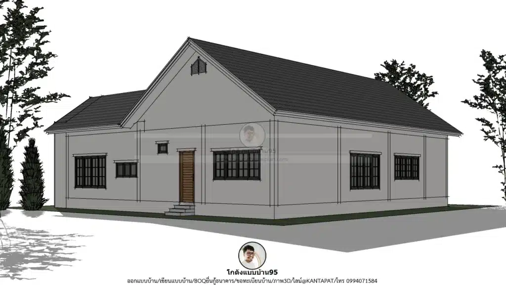 แบบบ้านนอร์ดิก P-2557 (3)