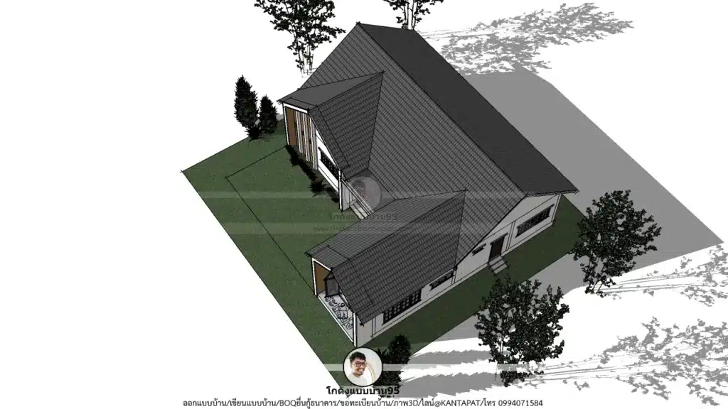 แบบบ้านนอร์ดิก P-2557 (5)