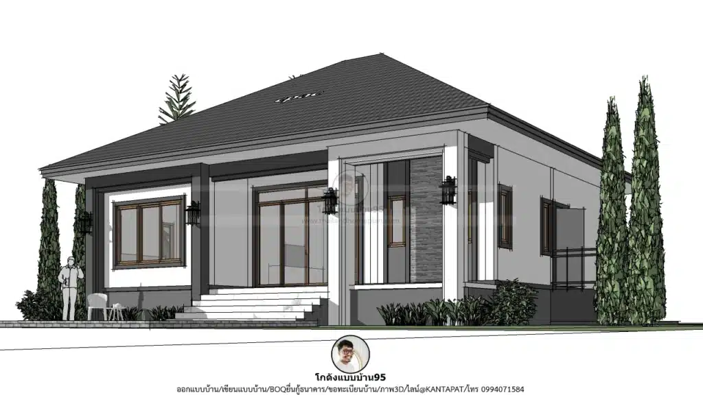 แบบบ้านปั้นหยา P-2550 (2)