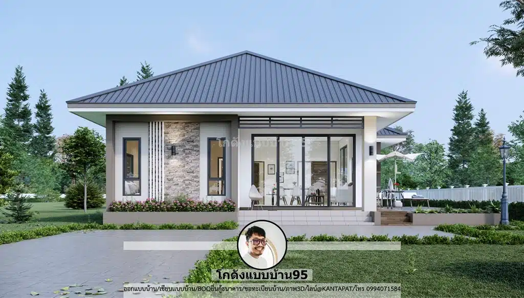 แบบบ้านสวย P-2554 -1