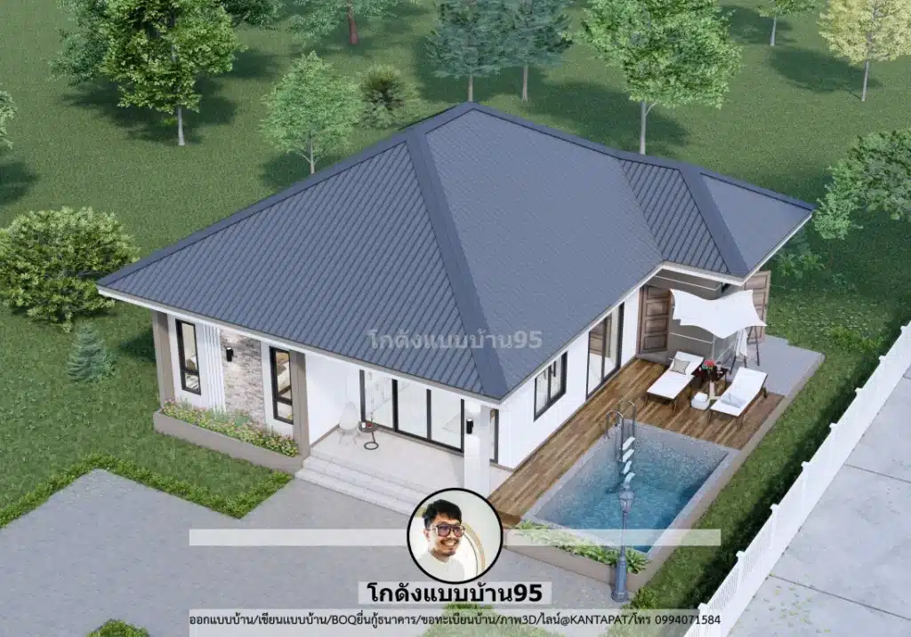 แบบบ้านสวย P-2554 -7