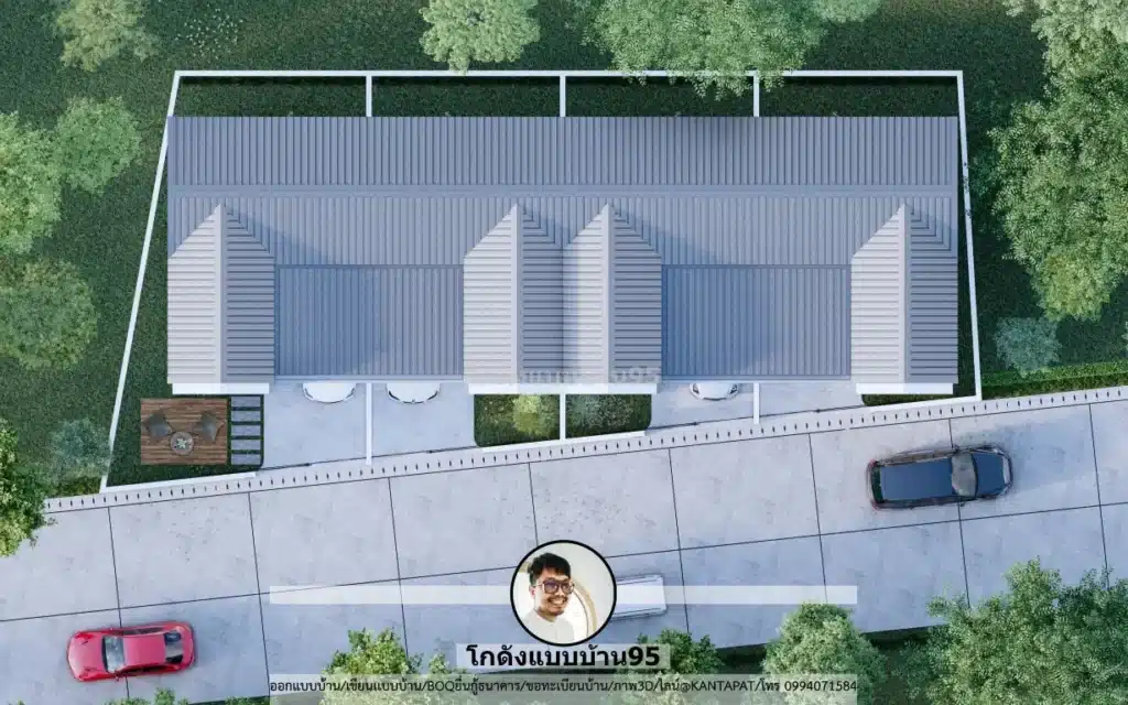 แบบบ้านทาวน์โฮมสไตล์นอร์ดิก