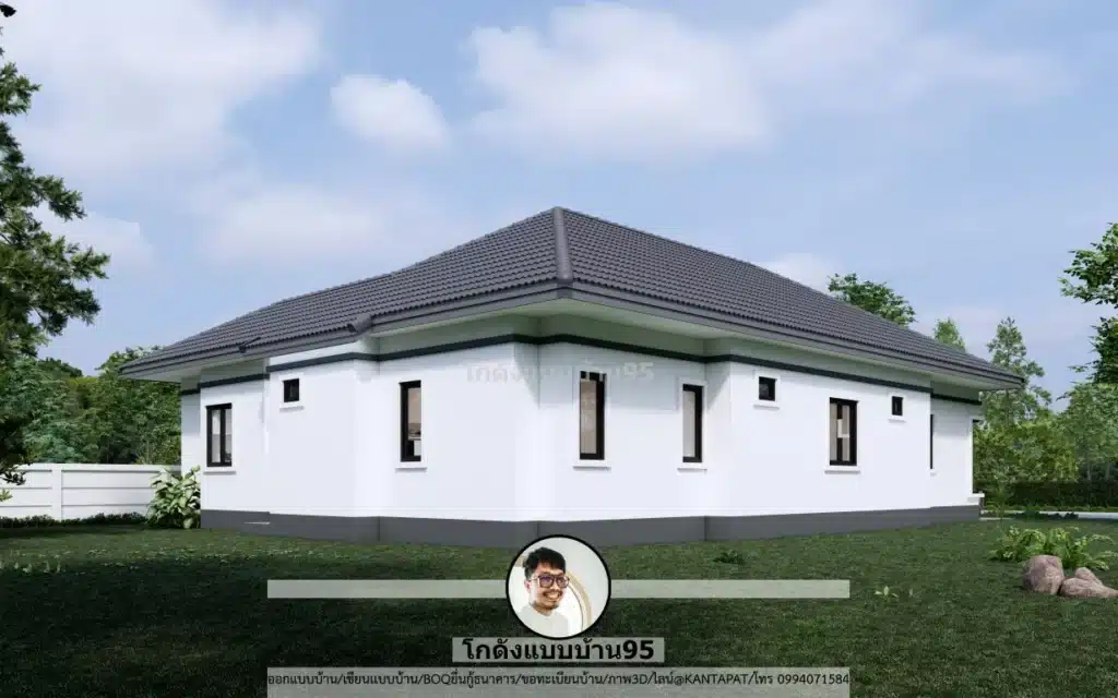 S-178 บ้านปั้นหยาชั้นเดียว-ภายนอก