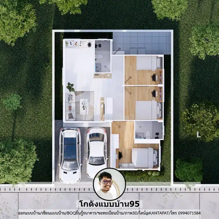 S-179 ชั้นเดียวแปลนพื้น