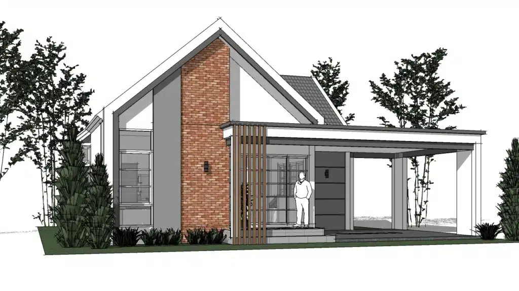 บ้านชั้นเดียว P-2582