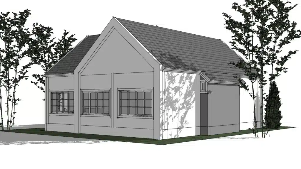 P2582-บ้านชั้นเดียวนอร์ดิก