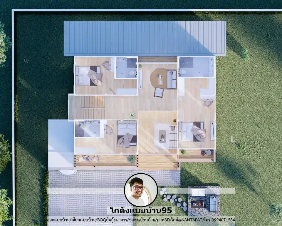 P-2583-แปลนพื้นชั้น 2