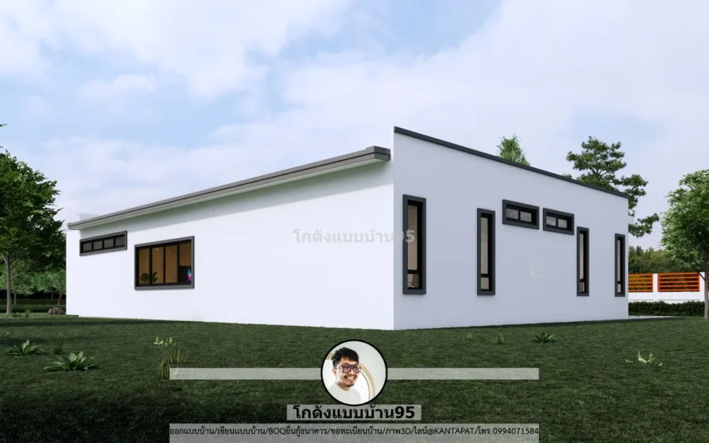 P-2597-บ้านชั้นเดียว-3ห้องนอน