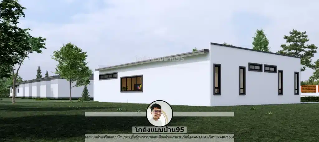 U-2597 -บ้านพักส่วนตัวและยูนิตห้องเช่าหลายหลัง