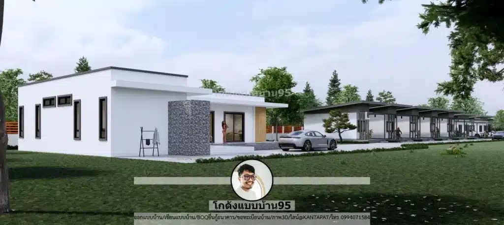 U-2597 -บ้านพักส่วนตัวและยูนิตห้องเช่าหลายหลัง