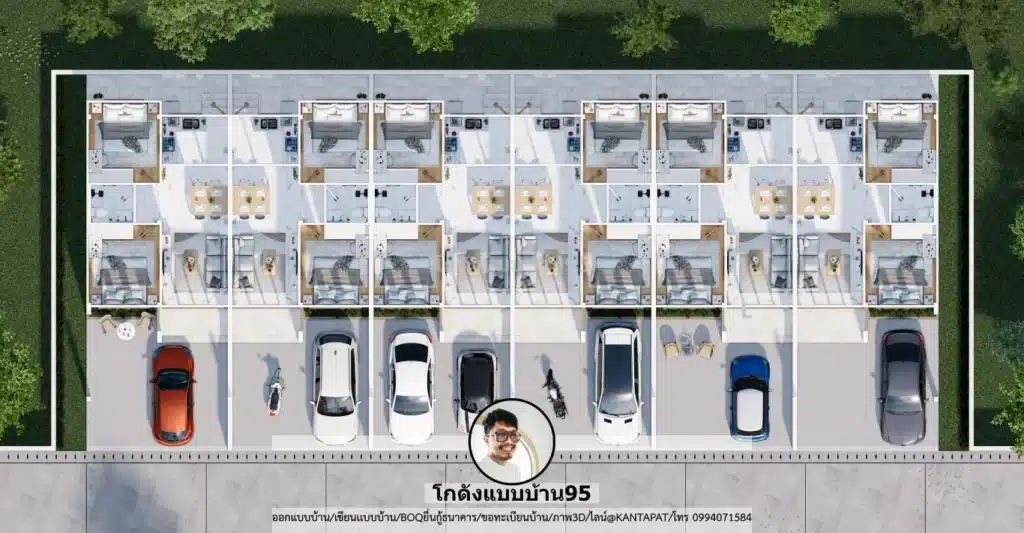 ทาวน์โฮม5 ยูนิต