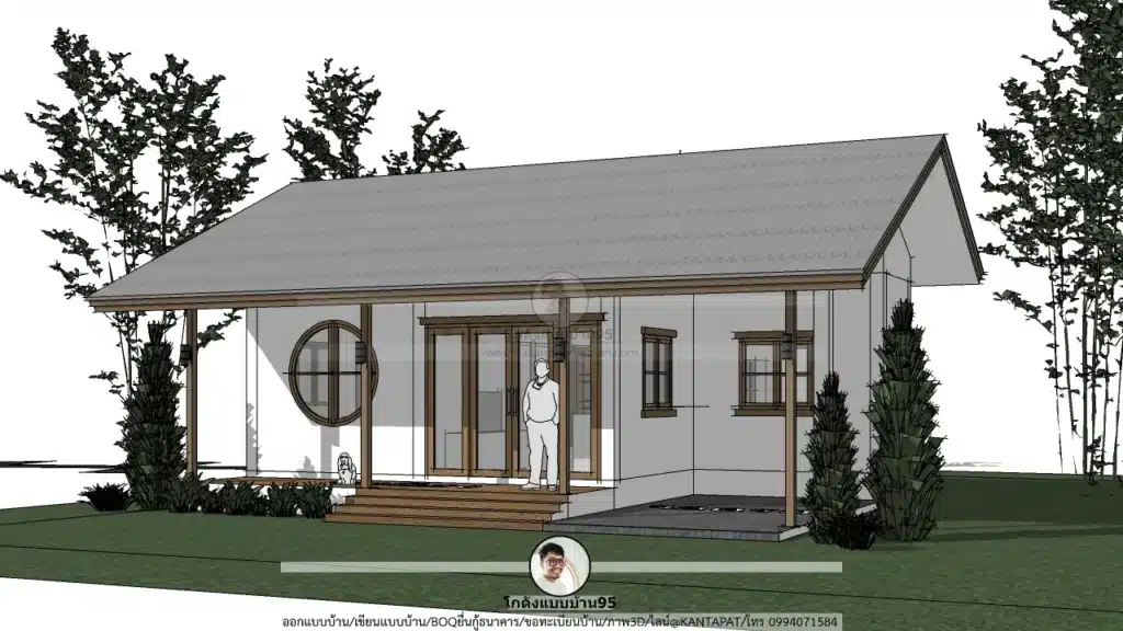 P-2588 บ้านชั้นเดียวมินิมอล