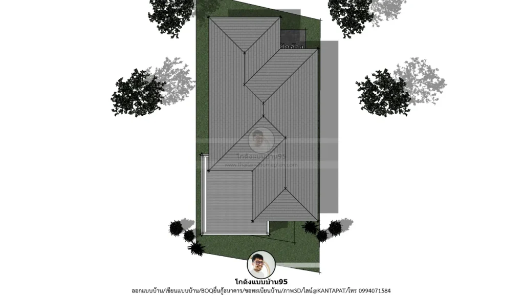 P-2599-บ้านปั้นหยาชั้นเดียว
