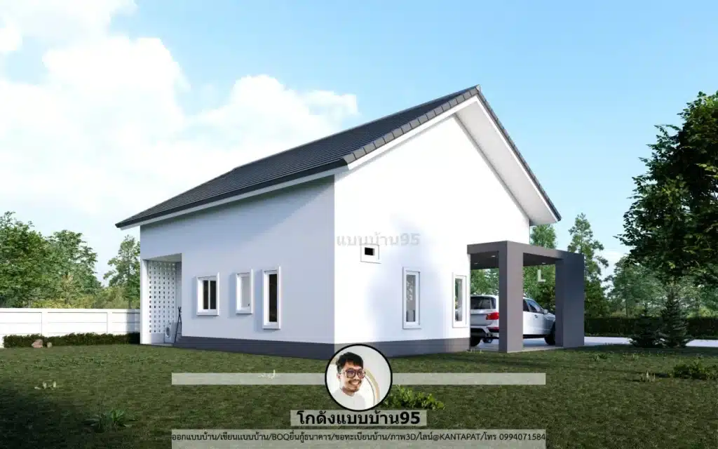 P-2568-บ้านชั้นเดียว 3 ห้องนอน