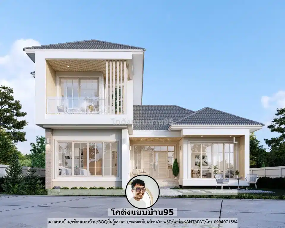 P-2603-บ้านชั้นครึ่งสไตล์ปั้นหยา