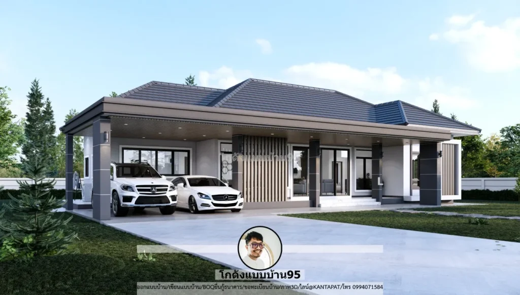 P-2604-บ้านชั้นเดียวสไตล์ปั้นหยา