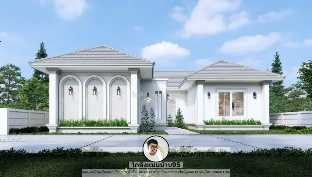 บ้านสไตล์โมเดิร์นคลาสสิก