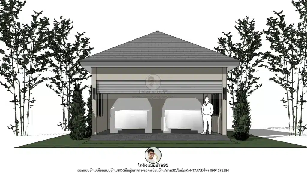 M-097-แบบโรงจอดรถ