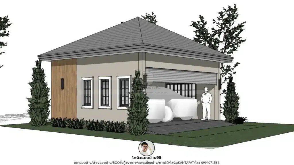 M-097-แบบโรงจอดรถ
