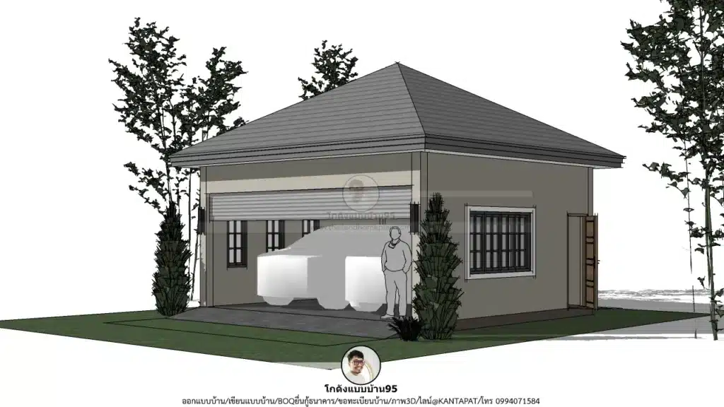 M-097-แบบโรงจอดรถ