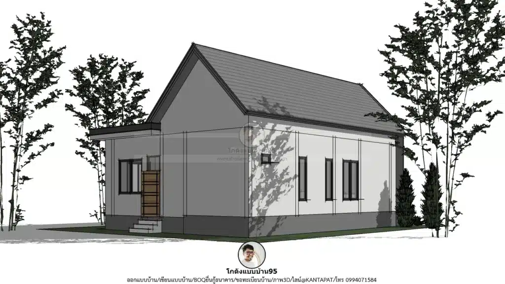 P-2608-บ้านหลังคาจั่ว