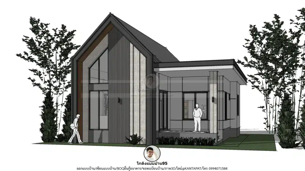 P-2608-บ้านหลังคาจั่ว