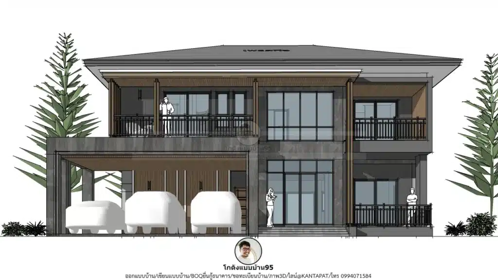 P-2632-บ้าน 2 ชั้นพร้อมที่จอดรถ