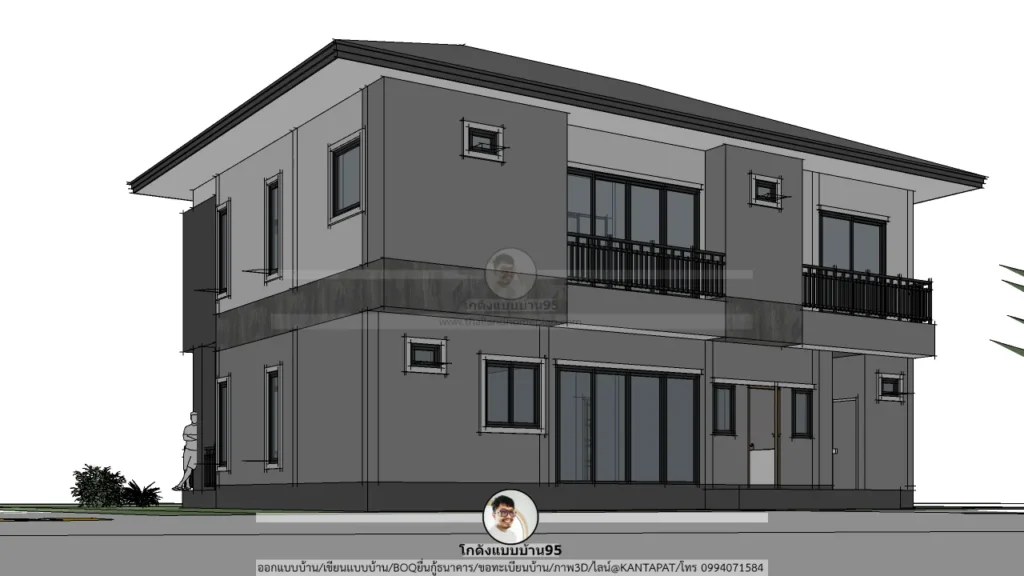 P-2632-บ้าน 2 ชั้นพร้อมที่จอดรถ