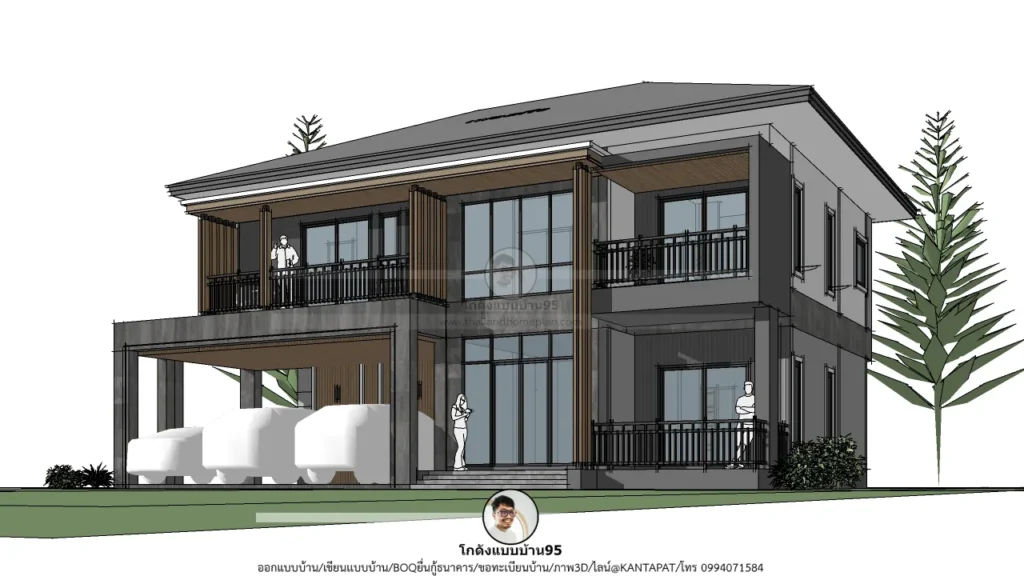 P-2632-บ้าน 2 ชั้นพร้อมที่จอดรถ