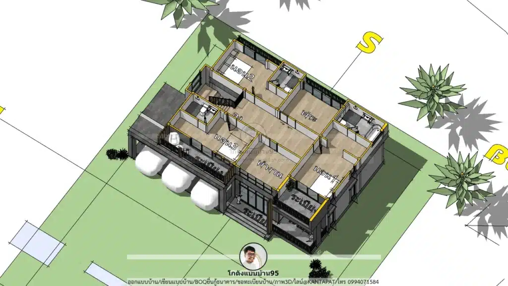 P-2632-บ้าน 2 ชั้นพร้อมที่จอดรถ