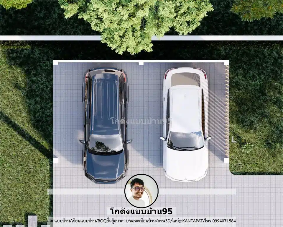 S-185-บ้านตัวแอลชั้นเดียว