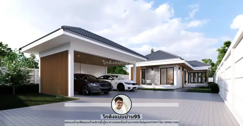 โครงการหมู่บ้าน U-185-บ้านตัวแอลชั้นเดียว