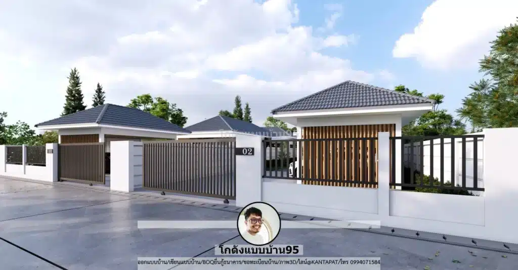 โครงการหมู่บ้าน U-185-บ้านตัวแอลชั้นเดียว