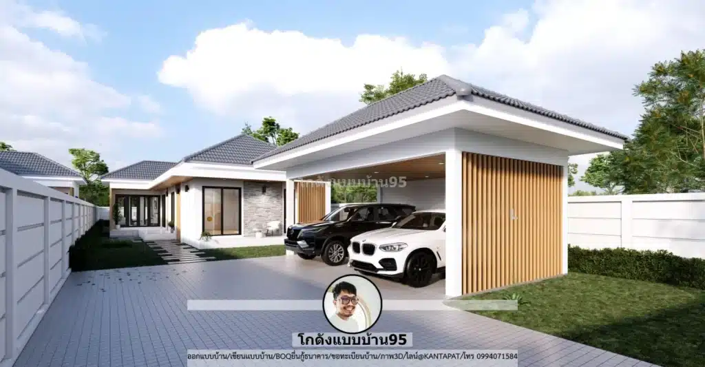 โครงการหมู่บ้าน U-185-บ้านตัวแอลชั้นเดียว