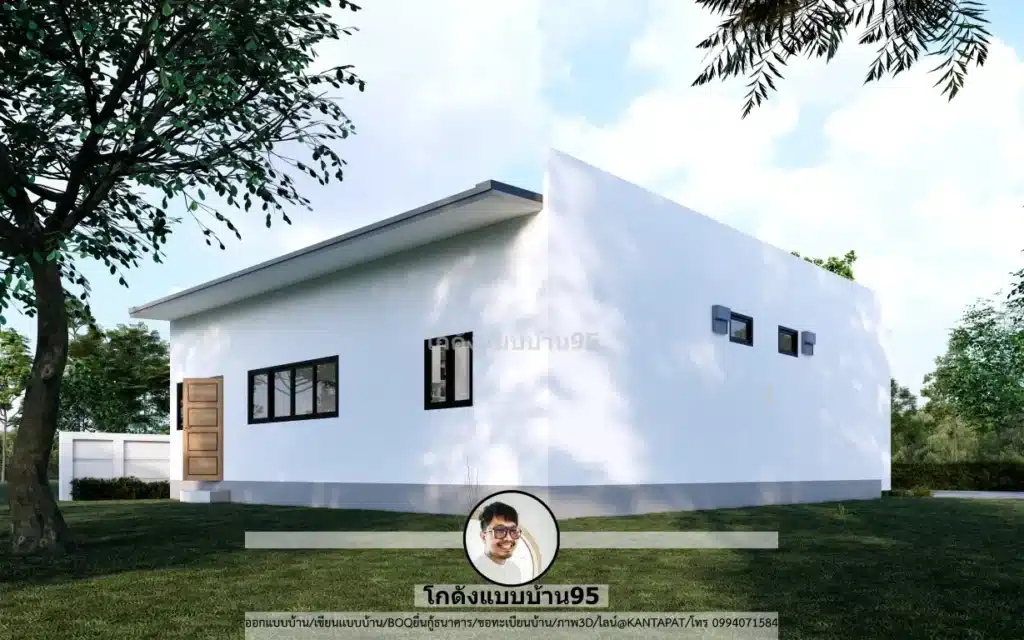 P-2649-บ้านชั้นเดียวโมเดิร์น
