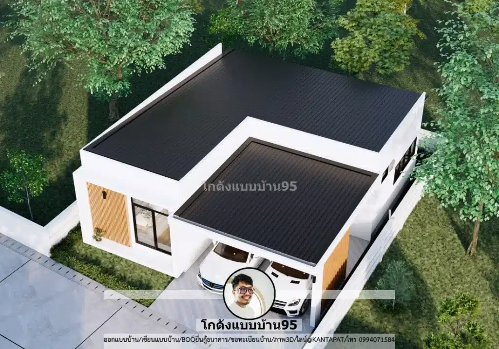 P-2649-บ้านชั้นเดียวโมเดิร์น