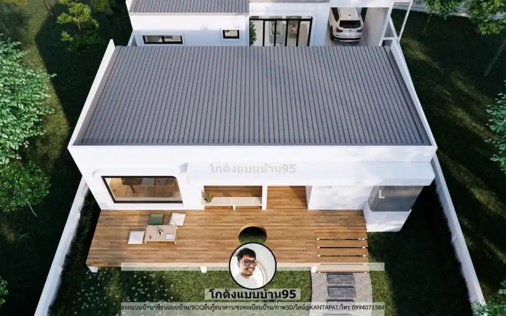 S-187-บ้านชั้นเดียวทรงกล่อง