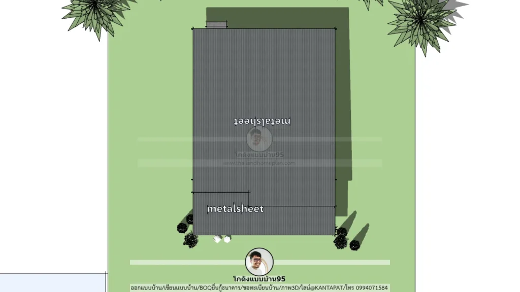 P-2625-บ้านชั้นเดียวโมเดิร์น