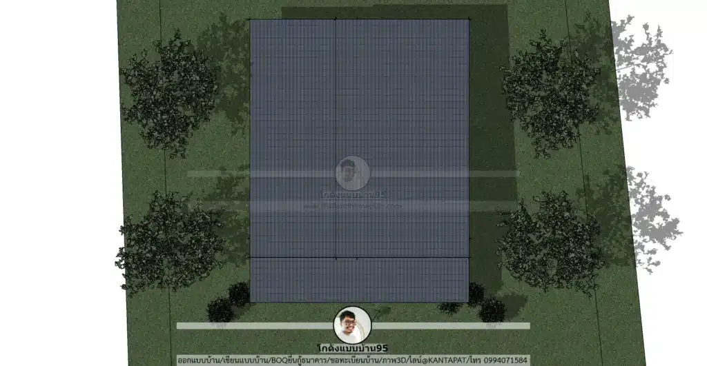 P-2652-บ้านชั้นเดียวโมเดิร์น 2 ห้องนอน