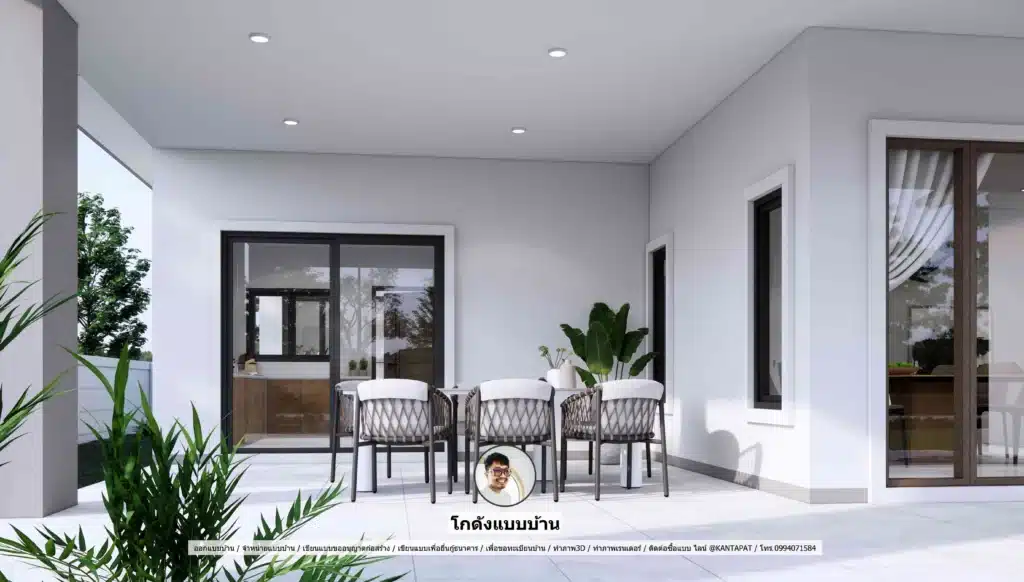 P2637-บ้านชั้นเดียว 5 ห้องนอน