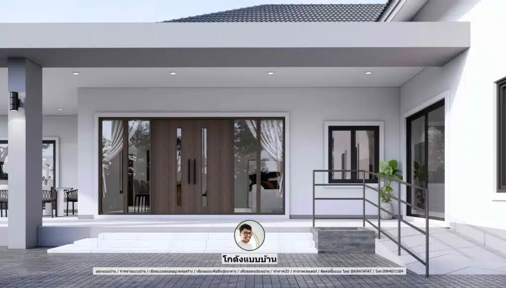P2637-บ้านชั้นเดียว 5 ห้องนอน