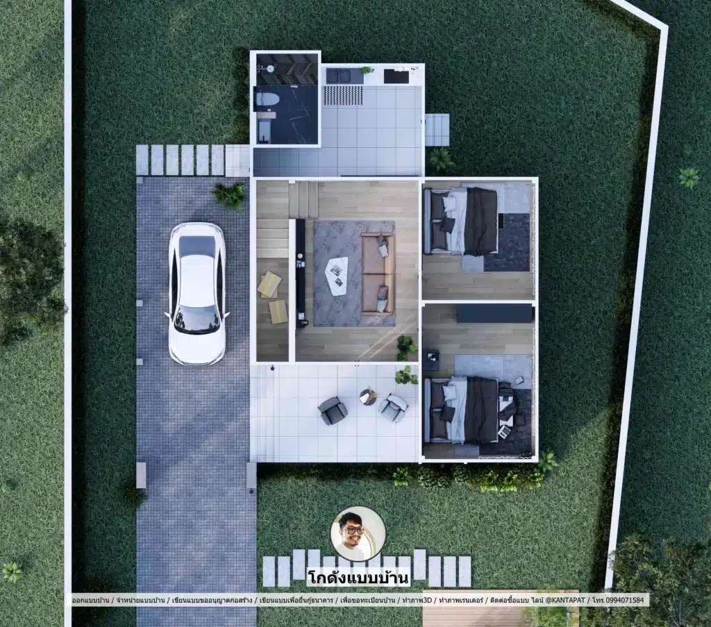P-2670-บ้านปั้นหยาผสมจั่วชั้นครึ่ง