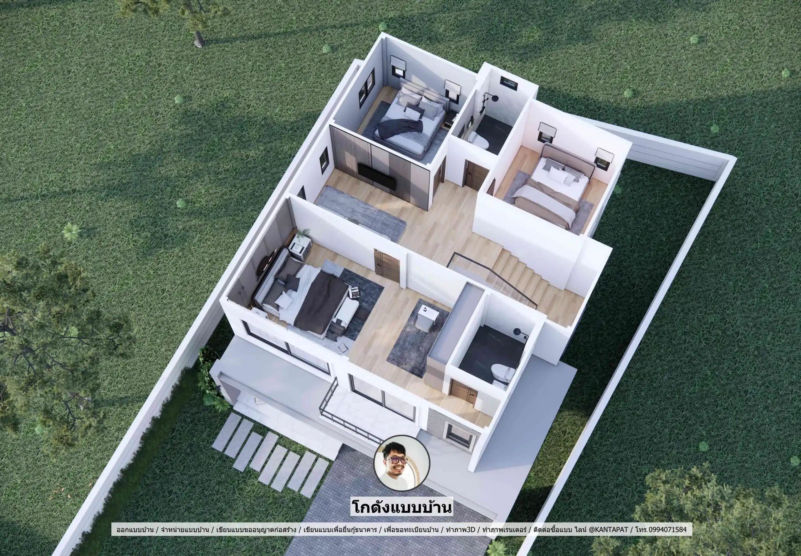 P-2736-บ้านสไตล์ปั้นหยา