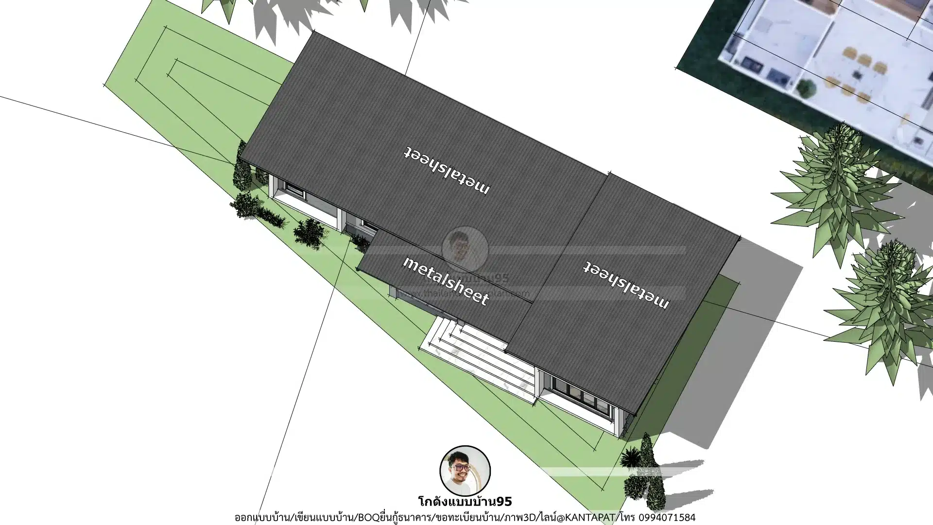 P-2703-บ้านโมเดิร์นชั้นเดียว