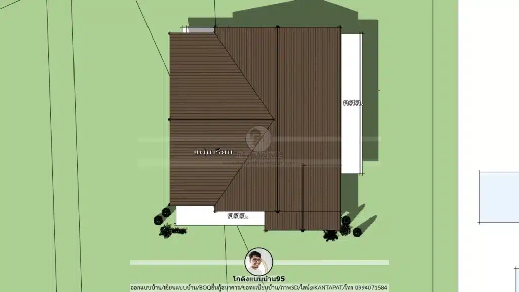 P-2645-บ้านทรงจั่วสไตล์มินิมอล