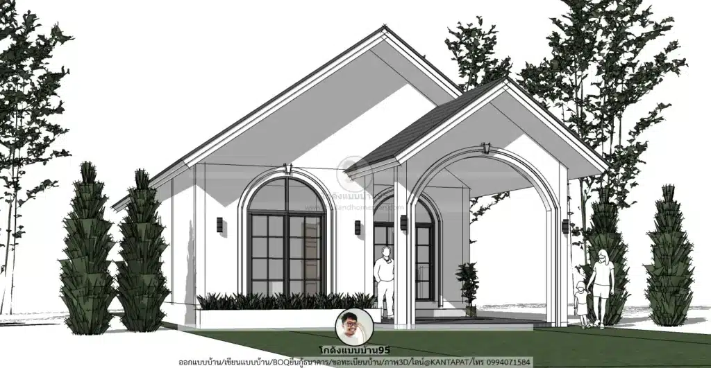 P-2656-บ้านชั้นเดียวสไตล์มินิมอล