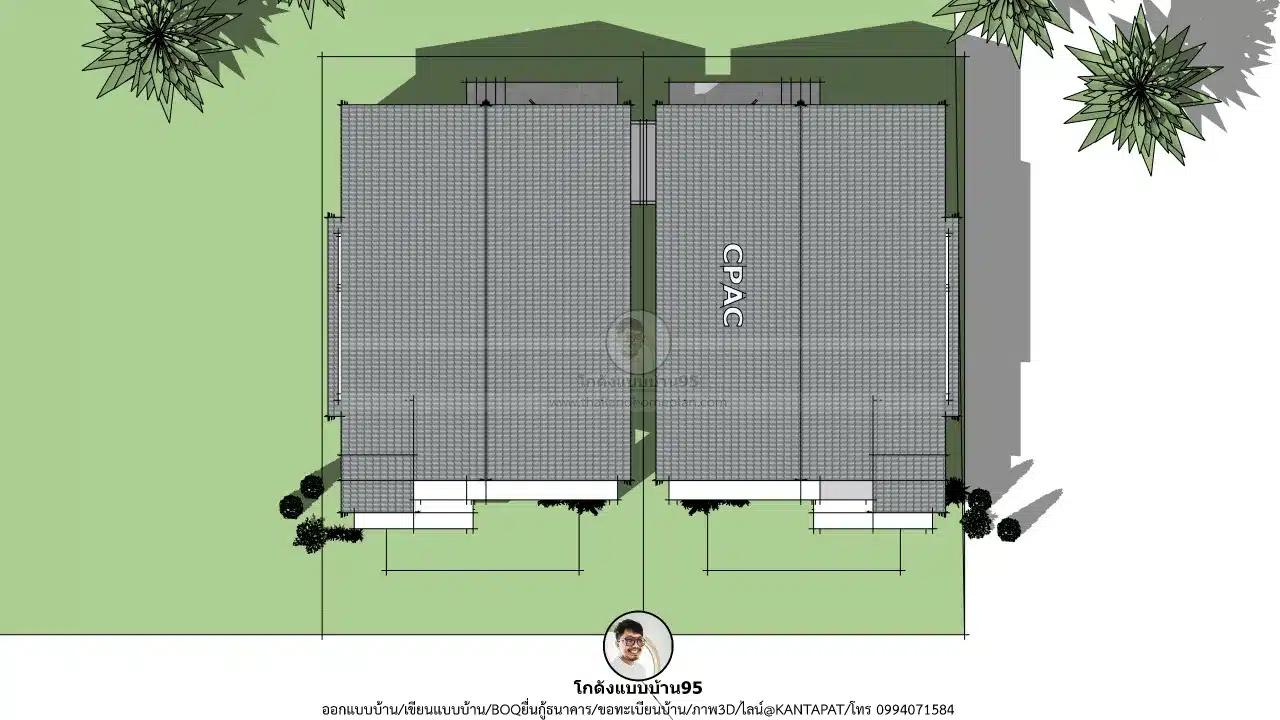 P-2679-บ้านแฝดชั้นครึ่งสไตล์นอร์ดิก