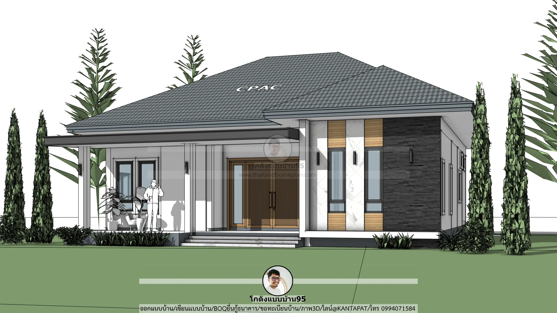 P-2756-บ้านสไตล์คอนเทมโพรารี