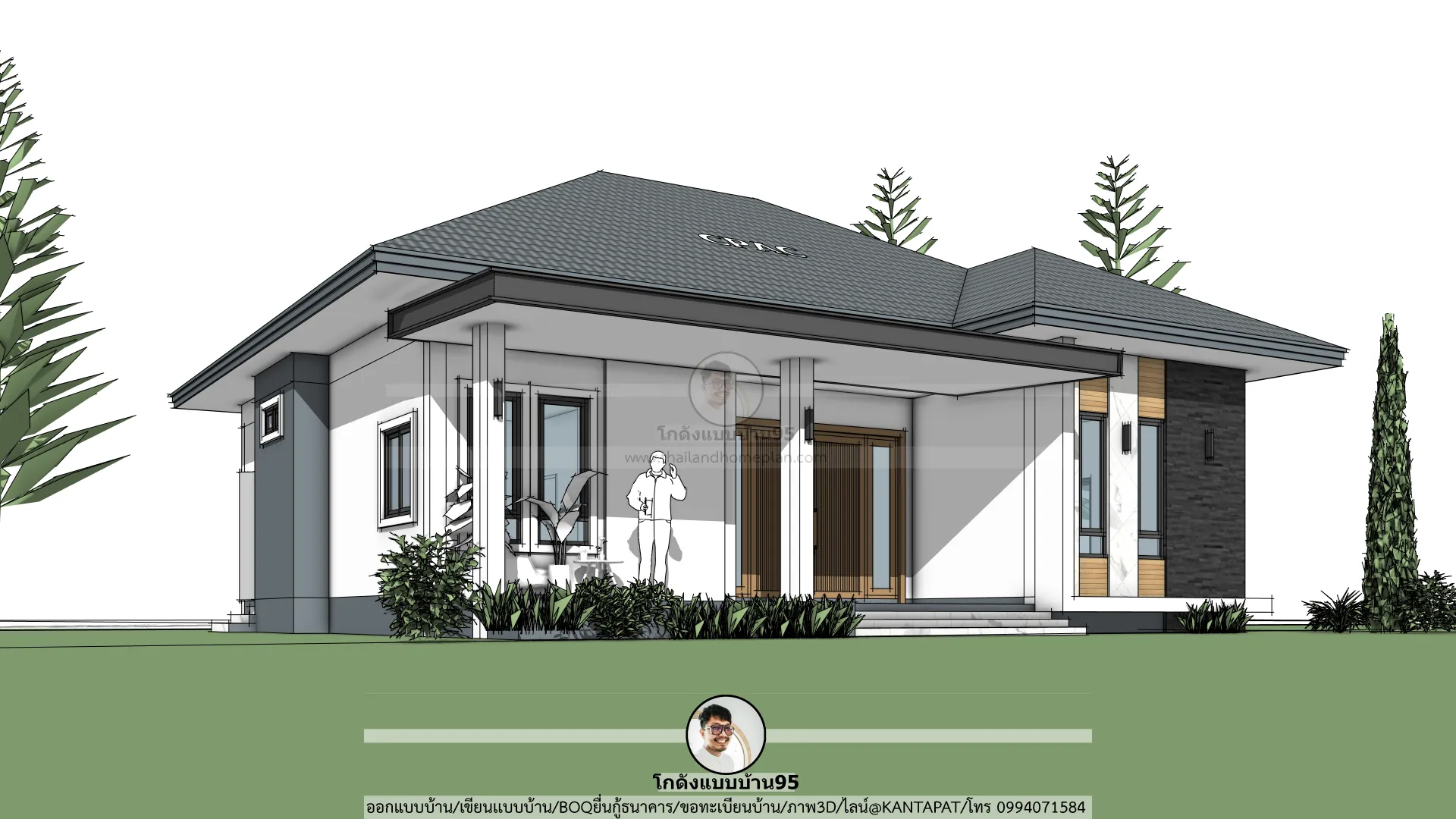 P-2756-บ้านสไตล์คอนเทมโพรารี